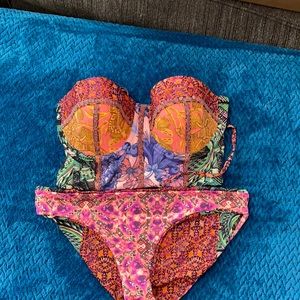 Maaji bustier bikini top